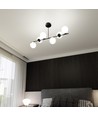 Bior 6 Sort loftslampe - Ø15 cm, E14, 230V, uden lyskilde