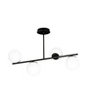 Bior 4 Sort loftslampe - Ø15 cm, E14, 230V, uden lyskilde