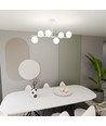 Bior 6 Hvid loftslampe - Ø15 cm, E14, 230V, uden lyskilde