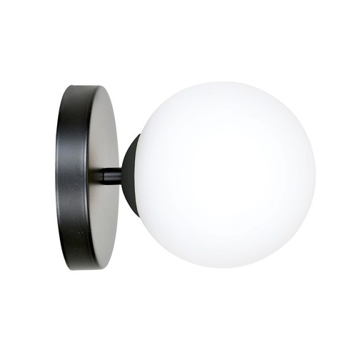 Bior K1 Sort væglampe - Ø15 cm, E14, 230V, uden lyskilde