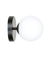 Bior K1 Sort væglampe - Ø15 cm, E14, 230V, uden lyskilde