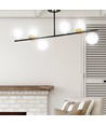 Floki 6 Sort/Guld loftslampe - Ø15 cm, E14, 230V, uden lyskilde