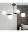 Floki 4 Sort/Guld loftslampe - Ø15 cm, E14, 230V, uden lyskilde