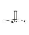 Halldor 4 Sort loftslampe - Ø15 cm, E14, 230V, uden lyskilde