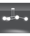 Halldor 4 Hvid loftslampe - Ø15 cm, E14, 230V, uden lyskilde