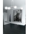 Halldor 4 Hvid loftslampe - Ø15 cm, E14, 230V, uden lyskilde