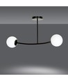 Halldor 2 Sort loftslampe - Ø15 cm, E14, 230V, uden lyskilde