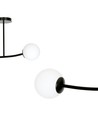 Halldor 2 Sort loftslampe - Ø15 cm, E14, 230V, uden lyskilde