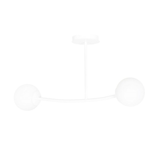 Halldor 2 Hvid loftslampe - Ø15 cm, E14, 230V, uden lyskilde