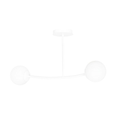 Halldor 2 Hvid loftslampe - Ø15 cm, E14, 230V, uden lyskilde