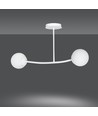 Halldor 2 Hvid loftslampe - Ø15 cm, E14, 230V, uden lyskilde