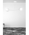 Halldor 2 Hvid loftslampe - Ø15 cm, E14, 230V, uden lyskilde