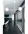 Halldor 2 Hvid loftslampe - Ø15 cm, E14, 230V, uden lyskilde
