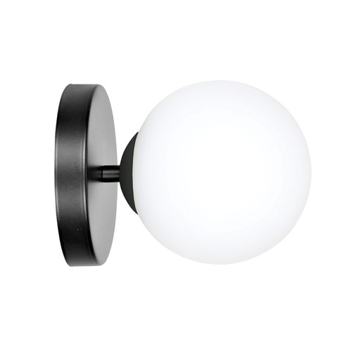 Halldor K1 Sort væglampe - Ø15 cm, E14, 230V, uden lyskilde