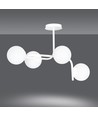 Kalf 4A Hvid loftslampe - Ø15 cm, E14, 230V, uden lyskilde