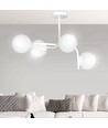Kalf 4A Hvid loftslampe - Ø15 cm, E14, 230V, uden lyskilde