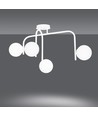 Kalf 4B Hvid loftslampe - Ø15 cm, E14, 230V, uden lyskilde