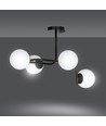 Kalf 4A Sort loftslampe - Ø15 cm, E14, 230V, uden lyskilde