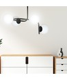 Kalf 4A Sort loftslampe - Ø15 cm, E14, 230V, uden lyskilde