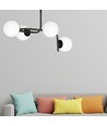 Kalf 4A Sort loftslampe - Ø15 cm, E14, 230V, uden lyskilde