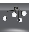 Kalf 4B Sort loftslampe - Ø15 cm, E14, 230V, uden lyskilde