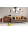 Kalf 4B Sort loftslampe - Ø15 cm, E14, 230V, uden lyskilde