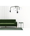 Kalf 4B Sort loftslampe - Ø15 cm, E14, 230V, uden lyskilde