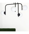 Kalf 4B Sort loftslampe - Ø15 cm, E14, 230V, uden lyskilde