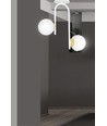Ragnar 2 Hvid/Guld loftslampe - Ø15 cm, E14, 230V, uden lyskilde