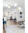 Ragnar 4A Hvid/Guld loftslampe - Ø15 cm, E14, 230V, uden lyskilde