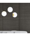 Ragnar 3 Sort/Guld loftslampe - Ø15 cm, E14, 230V, uden lyskilde