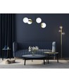 Ragnar 4A Sort/Guld loftslampe - Ø15 cm, E14, 230V, uden lyskilde