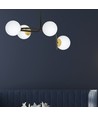 Ragnar 4A Sort/Guld loftslampe - Ø15 cm, E14, 230V, uden lyskilde