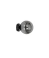 Rossi K1 Sort/Grafit pendellampe - Ø14 cm, E14, 230V, uden lyskilde