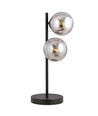 Rossi LN2 Grafit bordlampe - Ø14 cm, E14, 230V, uden lyskilde