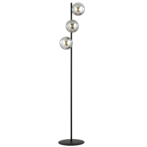Rossi LP3 Grafit gulvlampe - Ø14 cm, E14, 230V, uden lyskilde