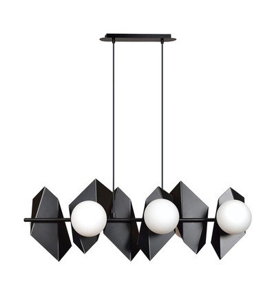 Drifton 6 Sort pendellampe - Ø15 cm, E14, 230V, uden lyskilde