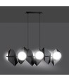 Drifton 6 Sort pendellampe - Ø15 cm, E14, 230V, uden lyskilde