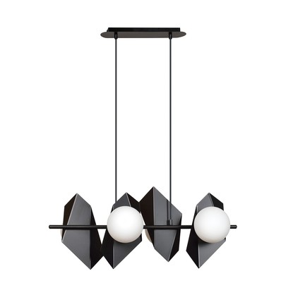 Drifton 4 Sort pendellampe - Ø15 cm, E14, 230V, uden lyskilde