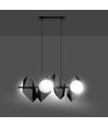 Drifton 4 Sort pendellampe - Ø15 cm, E14, 230V, uden lyskilde