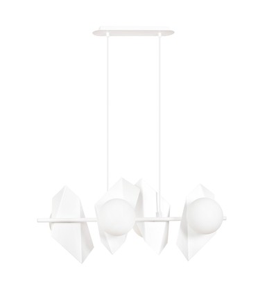 Drifton 4 Hvid pendellampe - Ø15 cm, E14, 230V, uden lyskilde