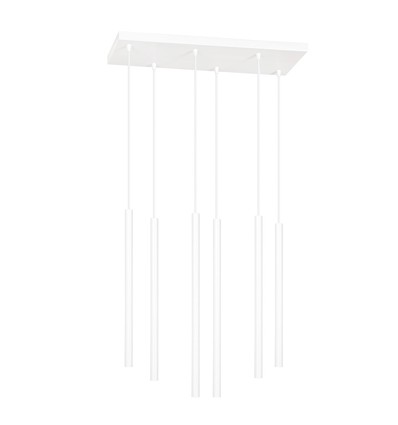Selter 6 Hvid pendellampe - G9, 230V, uden lyskilde