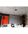 Traker 6/Sort pendellampe - GU10, 230V, uden lyskilde