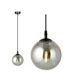 Cosmo 1 Sort/Grafit pendellampe - Ø14 cm, E14, 230V, uden lyskilde