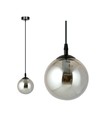 Cosmo 1 Sort/Grafit pendellampe - Ø14 cm, E14, 230V, uden lyskilde