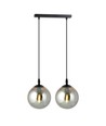 Cosmo 2 Sort/Grafit pendellampe - Ø14 cm, E14, 230V, uden lyskilde