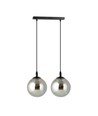 Cosmo 2 Sort/Grafit pendellampe - Ø14 cm, E14, 230V, uden lyskilde