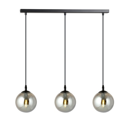 Cosmo 3 Sort/Grafit pendellampe - Ø14 cm, E14, 230V, uden lyskilde