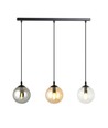 Cosmo 3 Sort Mix pendellampe - Ø14 cm, E14, 230V, uden lyskilde