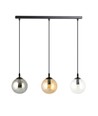 Cosmo 3 Sort Mix pendellampe - Ø14 cm, E14, 230V, uden lyskilde